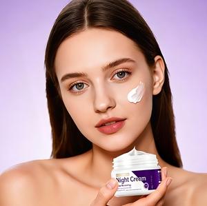 Crème de nuit à la niacinamide 50g, blanchiment de la peau du visage, anti-âge, raffermissante, hydratante, anti-rides, réparation du pigment, collagène, soin réparateur de nuit - Product Image 1