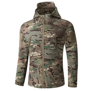 Vestes de chasse tactiques Softshell 3-en-1 en polaire imperméable, coupe-vent d'extérieur unisexe pour <span class=keywords><strong>la</strong></span> chasse - Product Image 2