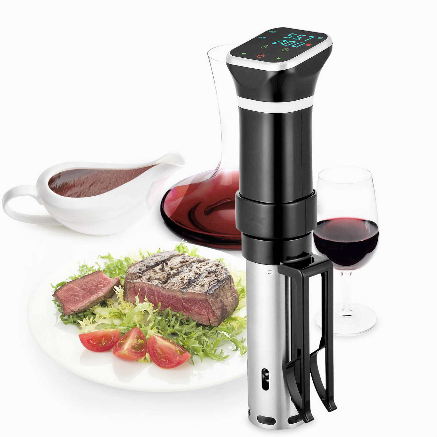 Говядина плита Смарт промышленное оборудование кухонное оборудование Температуры точного низкая температура Мультиварка/