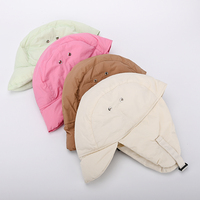 Gorro de Pescador Estilo Retro Coreano con Protección para las Orejas, para Hombres y Mujeres, para Invierno, Actividades al Aire Libre, Ciclismo y Esquí, Cálido