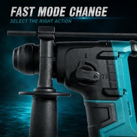 Marteau perforateur rotatif sans fil subcompact Qinyuan 20V, outil électrique OEM/ODM avec batterie Li-Ion 4.0Ah