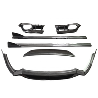 Kit carrosserie pour Ferrari F12 Berlinetta, style DMC, fibre de carbone, lèvre avant, diffuseur arrière, jupes latérales, aileron arrière