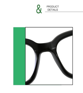 Zilead — lunettes carrées pour femmes et hommes, verres Anti-lumière bleue à verres, montures, à la mode - Product Image 4