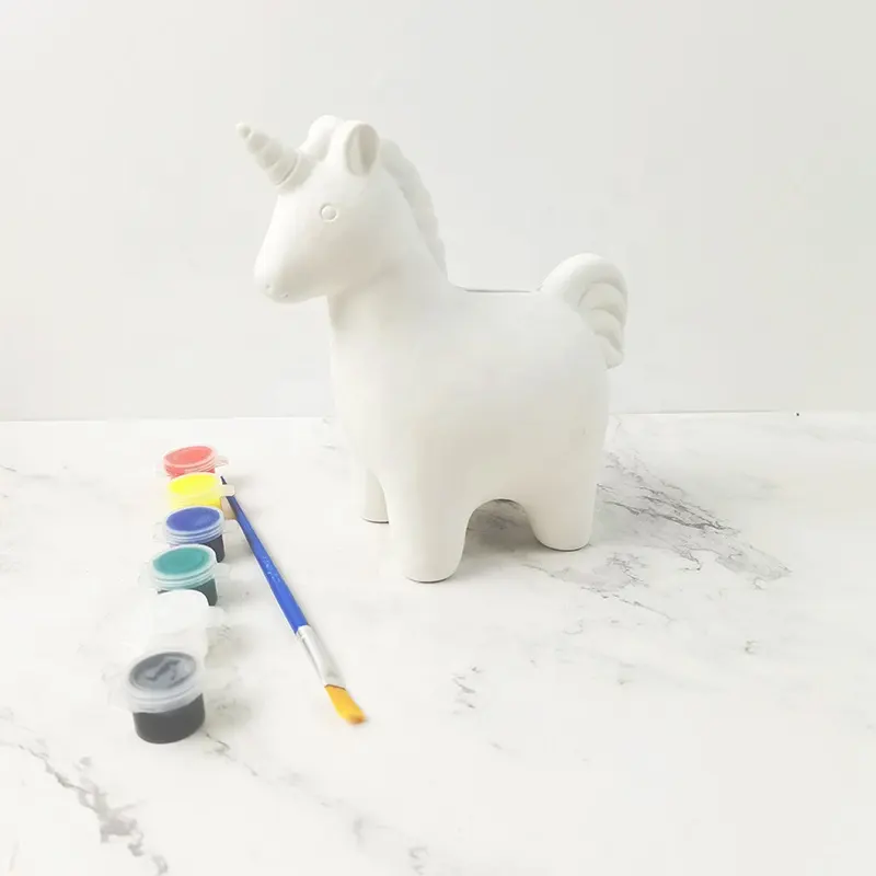 Vernice di DIY set di regali per gli adulti dipingere il proprio gnome vaso di argilla regali per i bambini in ceramica cassa di risparmio regali fai da te set