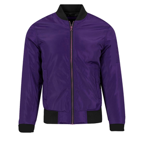 Blouson aviateur toutes saisons de qualité supérieure pour hommes et femmes Marque personnalisée et large choix de couleurs Tissu en toile pour le confort hivernal - Product Image 5