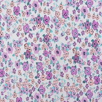 Catálogo Gratuito, Tela de Algodón Orgánico Estampada Personalizada, Hilo Peinado, Tejido Popelín, Ropa para Mujer y Niña