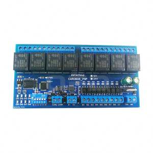 CAROB08 DC 12V/24V 8-CH DI-DO 2 in 1 CAN/RS485 BUS RS485 Modbus RTU SPS E/A-Erweiterungs platine Relais modul CAROB08 - Product Image 2