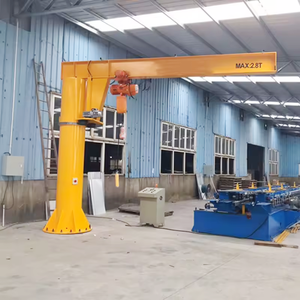 Pequeña columna en voladizo portátil 0.5ton 1 Ton 2ton 3ton Jib Crane para la venta Taller Construcción Jib Crane - Product Image 3