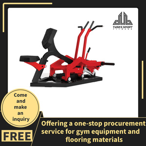 <b>Strength</b> <b>Training</b> Seated Rowing Machine Plate Load Row Machine Back Exercise Seated Gym Row Machine - Product Image 2