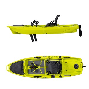 Kayak à pédales Itoo 10 pieds en LLDPE avec design à ailerons, navigation GPS, garantie de 3 ans pour 1 personne, écologique, pour la pêche - Product Image 1