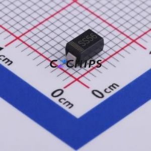 Diode Schottky SS56 SMA (DO-214AC) neuve et originale, vente en gros de composants électroniques, fournisseur de puces et service BOM - Product Image 1