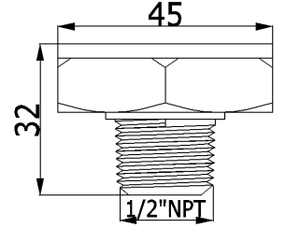 18W 27W White RGBW IP68 316 Stainless Steel 1/2"NPT Thread Drain <strong>Plug</strong> Underwater Marine Led <strong>Lights</strong> for Boats - Product Image 6