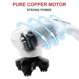جهاز تدليك هزاز به 6 رؤوس مطرقة تدليك كهربائية محمولة ومزودة ببندقية تدليك - Product Image 6