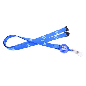 Personalised <b>Polyester</b> Custom Bright Color Sublimation Heat Transfer Printing Keychain <b>Lanyards</b> With Neck Id Badge Card Holder - Product Image 1