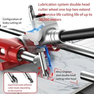 New Push Knife Manual High-precision Tile <b>Cutting</b> Hand Push Desktop Tile Push Knife Double Gauge Model Tile <b>Cutting</b> <b>Machine</b> - Product Image 3