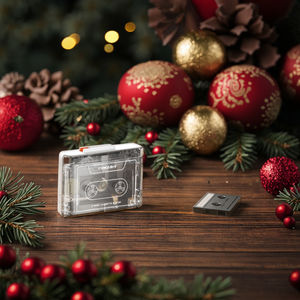 OEM ODM Lecteur de cassettes stéréo portable transparent Lecteur de musique baladeur Enregistreur de cassettes pour cadeau de Noël - Product Image 3