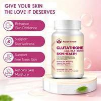Comprimés de glutathion végétaliens sans sucre en sachet blister pour le soutien antioxydant