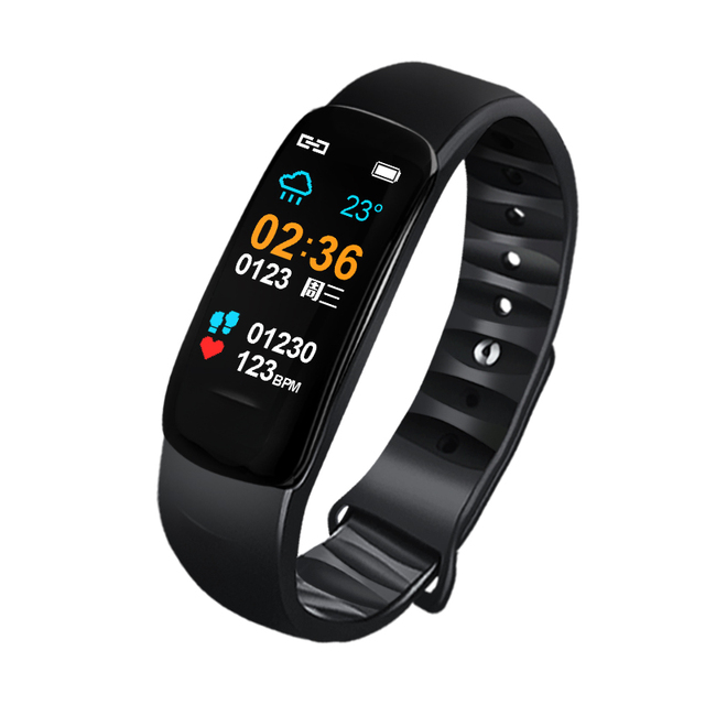 Multifunction Heart Rate Detection Wristband Bp Monitor Bracket Sports Smart Watch