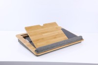 Nouvelle arrivée Table pour ordinateur portable multifonctionnelle réglable Table d'étude portable Table de bureau en bambou pour lit