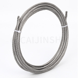 Cable de Acero Inoxidable Wizards, 6, 10, 20, 30, 50, 100 Metros, Grado Industrial, Trenzado, para Tracción, Elevación, Cuerda para Tender Ropa - Product Image 3