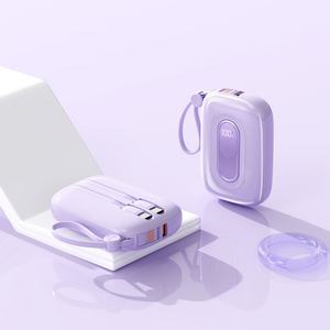 Cargador Portátil en Oferta, 22.5W, Cable Integrado, Mini Banco de Energía, Gran Capacidad 20000mah 10000mah, Batería Externa - Product Image 3