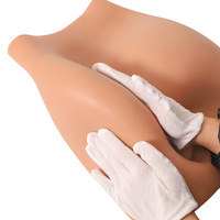 Silicone Pnties Sexy Faux Gros Fesses et Hanches Shapewear Réaliste Fesses Amélioration Culotte Rembourrée pour Femme Plein Booty Cosplay