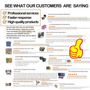 <span class=keywords><strong>Bolsas</strong></span> de Papel <span class=keywords><strong>Kraft</strong></span> Reciclado Biodegradable con Logotipo Personalizado, <span class=keywords><strong>Bolsas</strong></span> Doypack de Grado Alimenticio con Ventana y Cierre para Galletas - Product Image 3