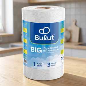 Toallas de Papel Suaves de 3 Capas Bulut Premium, Paquete de 12 Unidades - Product Image 3