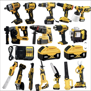 Flexibly Combined <b>Power</b> <b>Tools</b> Set Cheap Ectrician With Drilling Machine Angle Hammer Drill Wrench Wkc-4-1 Battery-Powered Operat - Product Image 1