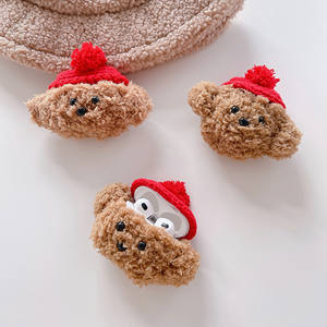 Funda de perro de peluche para <span class=keywords><strong>Iphone</strong></span> <span class=keywords><strong>Airpods</strong></span> <span class=keywords><strong>Pro</strong></span> Airpods3 <span class=keywords><strong>2</strong></span> 1 funda Kawaii Furry funda de transporte para <span class=keywords><strong>iPhone</strong></span> <span class=keywords><strong>Airpods</strong></span> <span class=keywords><strong>Pro</strong></span> funda de carga - Product Image 4