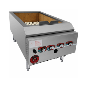 <span class=keywords><strong>Rôtissoire</strong></span> à gaz en acier inoxydable robuste avec soupape de sécurité, usage commercial, 360° °   Four à rôtisserie pour hôtels et restaurants - Product Image 1