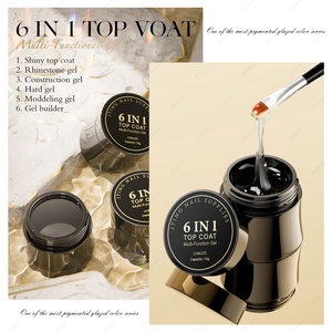 JTING Gel Multifonction 6-en-1 : Top Coat Brillant, Gel de Construction à Effets Variés, Gel de Modelage et de Nivellement, Vernis à Ongles - Product Image 5