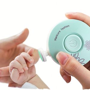 Coupe-ongles et lime à ongles électriques pour nouveau-nés, matériau en alliage écologique, ensemble d'accessoires pour bébé, kit d'hygiène - Product Image 1