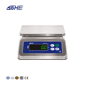 Báscula SOHE S5+ con Pantalla LED de 1.5/3/6/15/30 kg de Acero Inoxidable, Grado de Protección IP68, a Prueba de Agua - Product Image 2