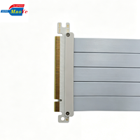 Câble d'extension Riser PCIe 4.0 X16 d'usine 64 Go/s 16 GT/s pleine vitesse compatible avec les cartes graphiques RTX 5090 5080 RX 7900 XT et les modèles antérieurs PCIe pour ordinateur