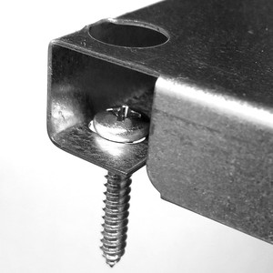 Galvanized Steel <strong>for</strong> Wall Control Pegboard <strong>Rack</strong> <strong>for</strong> <strong>Garage</strong> Storage Shiny Metallic Metal WallBoard Tool Storage Holders <strong>Racks</strong> - Product Image 2