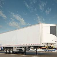 Camion frigorifique à bas prix 4x2, fourgonnette congélateur, camion frigorifique pour le transport d'aliments frais et congelés