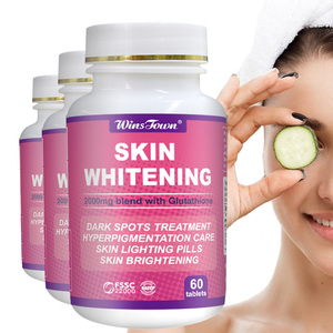 Comprimés de L-Glutathion à Marque Privée à Vente Chaude avec Pilules de Vitamine C, Compléments Alimentaires pour Éclaircir la Peau et Blanchir la Peau - Product Image 4