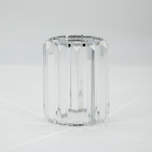 Paralume Cilindrico per Lampadario, Accessorio Creativo <span class=keywords><strong>in</strong></span> <span class=keywords><strong>Vetro</strong></span> Trasparente, Portalampada LED Moderno con Cavo 120 - Product Image 3