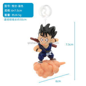 Adorno de Acuario de Cerámica y PVC con Movimiento Automático, Decoración Animada para Pecera con Burbujas, Luz LED Flotante, Ecológico, para Escritorio del Hogar - Product Image 3