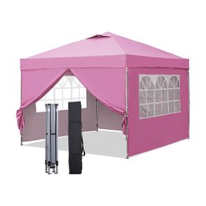 Tonnelle Pop-Up Facile à Monter avec Fenêtres Latérales – Tente de Plage Pratique pour Événements et Publicité – Gazebo - Product Image 1