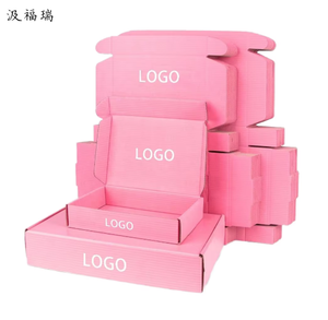 Boîte d'emballage postale en carton ondulé pliable avec impression personnalisée pour le transport aérien - Product Image 2