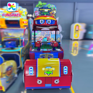 Funspace a gettoni 2 giocatori pistola tiro bambini Arcade simulatore di videogiochi Arcade macchina da gioco per centro di gioco - Product Image 5