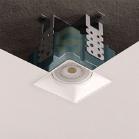 Module LED encastrable à emboîtement pour plafond tendu, film PVC pour plafond tendu, spot LED, boîtier de fixation pour downlight