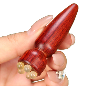 Masajeador de Ojos de madera para relajación de contorno de ojos y Acupresión herramienta Guasha facial herramientas de masaje de terapia de madera - Product Image 2