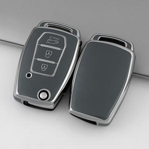 Coque de protection pour clé de voiture en TPU souple de qualité supérieure pour SsangYong Korando Rexton Kyron ACTYON Stavic porte-clés porte-clés accessoires de sac - Product Image 3