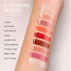 2.5ml Mirror Shine Long Lasting <b>wave</b> lip gloss tube with spherical pink <b>cap</b> for Party Makeup wholesale Custom Logo - Product Image 3