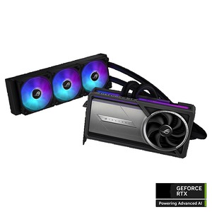 การ์ดจอ <span class=keywords><strong>ROG</strong></span> Astral LC รุ่นใหม่ปี2025รุ่น RTX 5090หน่วยความจำ32GB GDDR7รุ่น OC พร้อมชุดระบายความร้อนซีพียูแบบน้ำ AIO ขนาด360มม. <span class=keywords><strong>ส</strong></span>ำหรับคอมพิวเตอร์ตั้งโต๊ะ - Product Image 2
