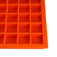 Moule à glaçons et à sucettes glacées en silicone flexible, réutilisable, écologique, de qualité alimentaire, de forme carrée