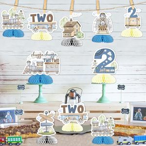 Decoraciones <span class=keywords><strong>de</strong></span> Fiesta Chugga Chugga Two Two, Decoraciones <span class=keywords><strong>de</strong></span> Tren para <span class=keywords><strong>2</strong></span>.º Cumpleaños, Centros <span class=keywords><strong>de</strong></span> Mesa <span class=keywords><strong>de</strong></span> Panal, Decoración <span class=keywords><strong>de</strong></span> Mesa para Fiesta <span class=keywords><strong>de</strong></span> Cumpleaños - Product Image 6